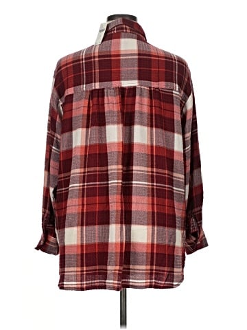 Pilcro Long Sleeve Button-Down Shirt (view 2)