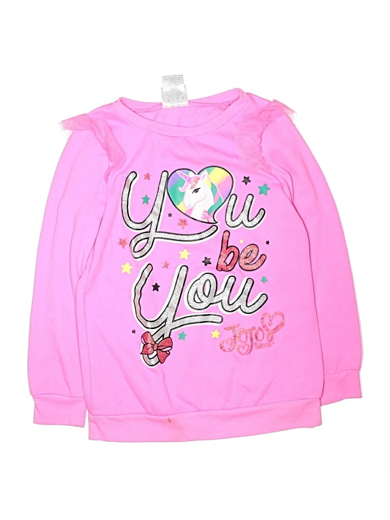 Pre-owned Nickelodeon Kids' Sweatshirt In Pink