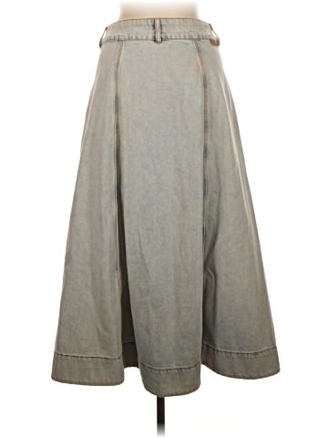 Zimmermann Denim August midi skirt (view 2)