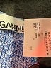 Ganni Blue Sleeveless Top Size XL (4) - photo 7