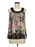 B.wear 100% Polyester Brown Sleeveless Blouse Size M - photo 1