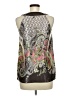 B.wear 100% Polyester Brown Sleeveless Blouse Size M - photo 2