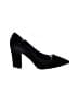 Vince Camuto 100% Leather Black Heels Size 9 1/2 - photo 1