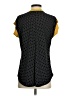 Diana Belle Polka Dots Black Short Sleeve Blouse Size S - photo 2