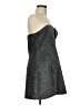 H&M Metallic Silver Cocktail Dress Size M - photo 4