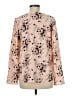 Chelsea28 100% Polyester Tan Long Sleeve Blouse Size M - photo 2