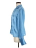 Jones Wear 100% Polyester Blue Long Sleeve Blouse Size 8 - photo 5