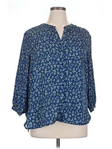 Jachs Girlfriend 3/4 Sleeve Blouse (view 1)