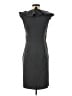 Spense Solid Gray Cocktail Dress Size 4 - photo 2