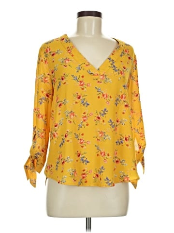 Wishful Park 3/4 Sleeve Blouse (view 1)