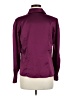 East5th 100% Polyester Burgundy Long Sleeve Blouse Size 8 - photo 2