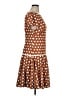 Alexia Admor Polka Dots Brown Casual Dress Size XL - photo 4
