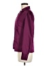 East5th 100% Polyester Burgundy Long Sleeve Blouse Size 8 - photo 5