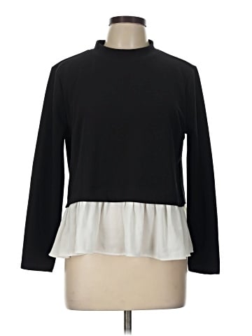 Ann Taylor Long Sleeve Top (view 1)