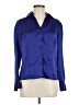 East5th 100% Polyester Blue Long Sleeve Blouse Size 8 - photo 1