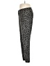CAbi Animal Print Black Casual Pants Size 10 - photo 5