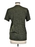 Adidas 100% Polyester Tweed Green Active T-Shirt Size 32 - photo 2