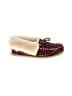L.L.Bean Plaid Burgundy Flats Size 6 - photo 1