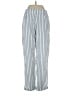 Three Dots 100% Cotton Stripes Blue Casual Pants Size XS - photo 2