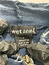 Wet Seal 100% Cotton Print Blue Jacket Size M - photo 6
