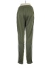 Adidas 100% Polyester Solid Green Track Pants Size M - photo 2