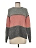 Only Color Block Gray Pullover Sweater Size M - photo 1