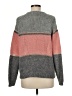 Only Color Block Gray Pullover Sweater Size M - photo 2