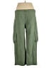 Celebrity Pink Green Cargo Pants Size 21 - photo 2