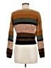 Full Circle Collection 100% Acrylic Color Block Brown Pullover Sweater Size M - photo 2