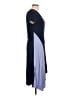 Tory Burch Color Block Blue Casual Dress Size L - photo 4