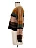 Full Circle Collection 100% Acrylic Color Block Brown Pullover Sweater Size M - photo 5
