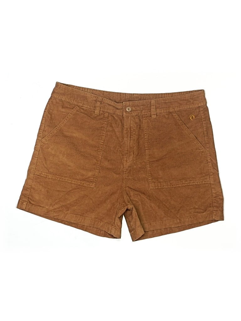 Pre-owned Hang Ten Khaki Shorts In Brown