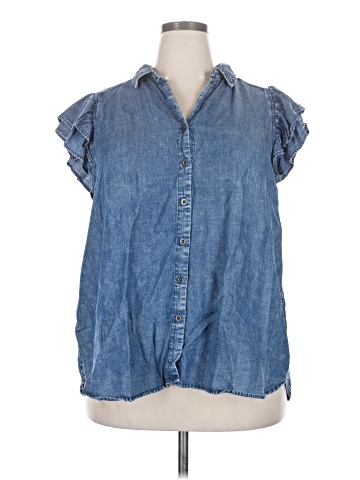 Alexander Jordan Sleeveless Button-Down Shirt (view 1)