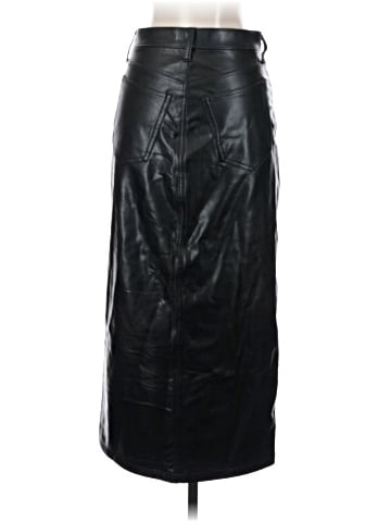 Abercrombie & Fitch Faux Leather Skirt (view 2)