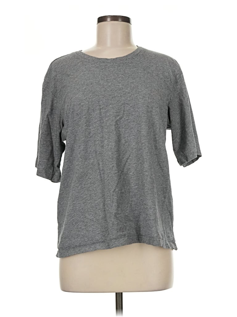 Pre-owned Outerknown 3/4 Sleeve T-shirt In Gray