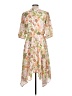 Assorted Brands 100% Polyester Floral Ivory Cocktail Dress Size L - photo 2