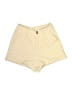 Shein 100% Polyester Solid Ivory Shorts Size 2 - photo 1