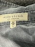 Side Stitch Stripes Gray Long Sleeve Button-Down Shirt Size L - photo 7