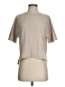 Zara Solid Tan Short Sleeve Turtleneck Size S - photo 1