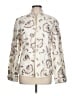 Lafayette 148 New York Paisley Ivory Jacket Size 12 - photo 1