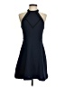 BCBGeneration 100% Polyester Solid Blue Cocktail Dress Size 4 - photo 1