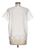 Kindred 100% Cotton Ivory Short Sleeve Blouse Size L (petite) - photo 2
