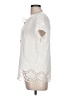 Kindred 100% Cotton Ivory Short Sleeve Blouse Size L (petite) - photo 5