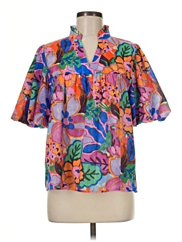 THML Short Sleeve Blouse (view 1)