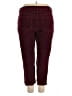 Lands' End Burgundy Casual Pants Size 22 - photo 2