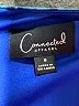 Connected Apparel 100% Polyester Print Blue Cocktail Dress Size 8 - photo 7