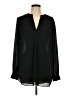 Zoa 100% Polyester Black Long Sleeve Blouse Size L - photo 1