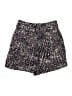 H&M Animal Print Black Shorts Size 8 - photo 1