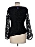 metaphor Black Long Sleeve Blouse Size M - photo 2