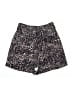 H&M Animal Print Black Shorts Size 8 - photo 2